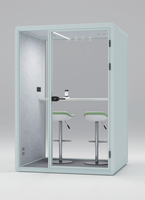 Cabine de musique acoustique pour téléphone Pod Audio Studio salle insonorisation étanche pour école bureau bâtiment hôpital et atelier utilisation