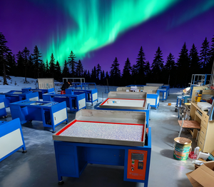 Máy Lắc Rhinestone bán tự động nhỏ gọn 4 đầu 7-12 chiếc/PHÚT hiệu quả nhanh cho ngành công nghiệp dệt đinh tán có hình dạng đặc biệt - Product Image 2