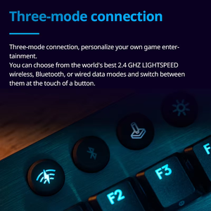 Teclado Inalámbrico para Juegos Logitech G915 X LIGHTSPEED TKL de Perfil Bajo, Conectividad Trimodal, Interruptores Mecánicos, LIGHTSYNC RGB - Product Image 2