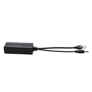 Câble PoE RJ45 en plastique 48V à 2.4A IEEE802.3af/at 10/100Mbps pour système de sécurité CCTV, caméras IP - Product Image 4