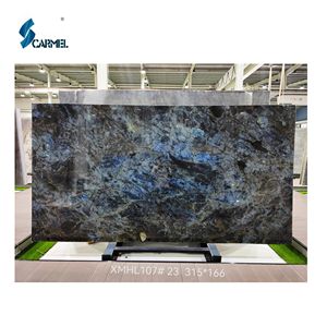 Прямая поставка с завода, лабрадоритовая синяя гранитная плита, лемурская синяя мраморная плита, голубая мраморная плитка, окрашенная лабрадором, жемчужно-гранитная плитка - Product Image 2