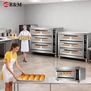 Four à pain Micro Brad Baker Best pour boulangerie, camion de nourriture, machine à cuire le poisson, remorque électrique et à gaz personnalisée avec fours à sole et <span class=keywords><strong>vapeur</strong></span> - Product Image 2