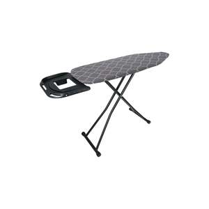 Asse da stiro retrattile in plastica con copertura in piedi per il guardaroba - Product Image 3