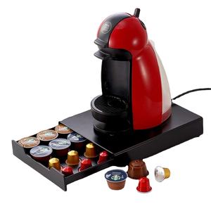 <span class=keywords><strong>Tiroir</strong></span> à capsules de café <span class=keywords><strong>Dolce</strong></span> <span class=keywords><strong>Gusto</strong></span> en métal noir pour la maison d'approvisionnement en gros - Product Image 1