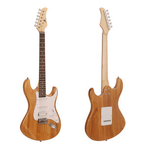 <span class=keywords><strong>Chitarra</strong></span> <span class=keywords><strong>Elettrica</strong></span> OEM Swift Horse ST40R-S ST Gloss in Legno di Pioppo con Pickup S-S-H, Manico in Acero, Tastiera in Palissandro per Principianti - Product Image 3