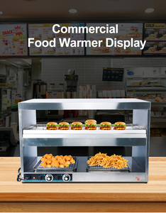 Hot Bán Burger Thực Phẩm Ấm Hơn Tủ Thương Mại <span class=keywords><strong>Pie</strong></span> Ấm Hơn Và Thực Phẩm Nóng Hiển Thị Cho Nhà Hàng - Product Image 3