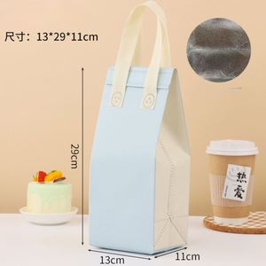 Sacs isothermes jetables avec poignée, personnalisables, durables, pour la livraison de plats chauds ou froids à emporter - Product Image 3