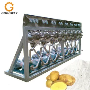 النشا الطين ماكينة تنقية Hydrocyclone فاصل ل الكسافا/نشا البطاطس مصنع لتجهيز