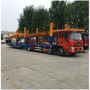 <span class=keywords><strong>Venta</strong></span> caliente <span class=keywords><strong>de</strong></span> 2 ejes <span class=keywords><strong>de</strong></span> acero Semi-Remolque Car Carrier 8 Unidades en el mercado africano y Filipinas - Product Image 5