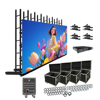Gabinete LED P2.5 de 500x500mm para Alquiler, con Unión sin Costuras, para Escenarios de DJ, Conciertos al Aire Libre y Pantallas de Video