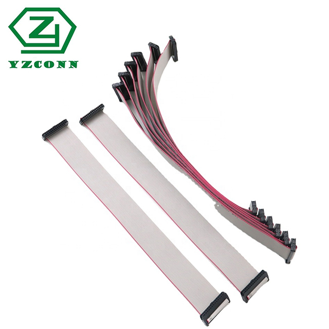 YZlink High Quality Customized Length Flexible Flat Cable FPC IDC Cables Assembly
