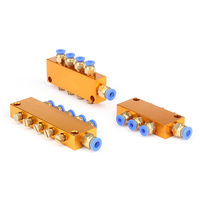 Distributeur d'huile réglable directement du fabricant, résistant à la corrosion, norme CNC DIN, application pour ligne de refroidissement par eau, ISO 9001
