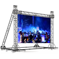 Panneau LED de location haute luminosité P2.604 500x1000mm pour mur vidéo de scène de réception de mariage
