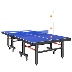Venta al por mayor de tamaño completo plegable <span class=keywords><strong>ping</strong></span> <span class=keywords><strong>pong</strong></span> interior al aire libre móvil tenis de <span class=keywords><strong>mesa</strong></span> plegable <span class=keywords><strong>mesa</strong></span> de <span class=keywords><strong>ping</strong></span> <span class=keywords><strong>pong</strong></span> con rueda plegable - Product Image 4