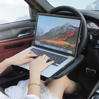 Table de travail portable pour voiture, sans outil, pour ordinateur portable, robuste, durable, universelle, compatible avec BMW, Toyota, Honda