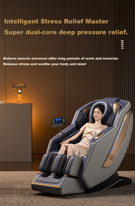 NINGDECRIUS 2023 nuevo diseño 4D lujo cuerpo completo cero gravedad masaje silla cuerpo eléctrico SL pista <span class=keywords><strong>Shiatsu</strong></span> silla de masaje reclinable - Product Image 3