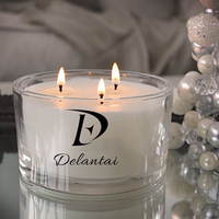 Bougies parfumées personnalisées en gros avec marque privée de style moderne pour la décoration intérieure, les fêtes, le nouvel an et le mariage pour les hôtels SPA