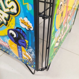 Tùy chỉnh cửa hàng kim loại lưới hiển thị giá đứng gấp Inflatable Rod trẻ em Đồ chơi sang trọng quả bóng xếp chồng lên nhau lưu trữ lồng bóng phụ kiện - Product Image 4