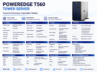 Servidor en Torre de Alto Rendimiento Intel Xeon Scalable Processor DDR5 ECC Memory AI Virtualization Enterprise T560