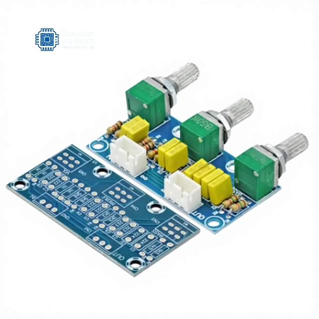 XH-M802 Passive Tuning Preamplifier Board with High/Low Tone Adjustment HIFI Audiophile Grade Made in China
