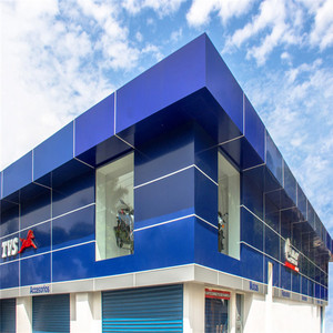 Foglio ACP di promozione blu 1220*2440/1500*3050*4mm <span class=keywords><strong>pannelli</strong></span> <span class=keywords><strong>in</strong></span> <span class=keywords><strong>alluminio</strong></span> <span class=keywords><strong>composito</strong></span> per disegni di pareti esterne - Product Image 1