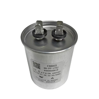 Condensateur de démarrage de moteur CRD CBB65 17,5 µF 450 VCA, condensateur à film polypropylène métallisé pour climatiseur HVAC, compresseur, moteur AC