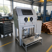 Promotion Usine : Cabine de sablage verticale à pression directe 990L PSBC990 pour portes, à prix compétitif