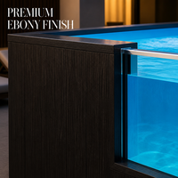 Piscine hors sol de luxe de 20 pieds en PRV moulé monobloc avec escalier interne – Vente en gros par le fabricant