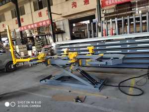 Dayanıklı Metal ve çelikten yapılmış çarpışma onarımı için UL-300 otomatik vücut hizalama makinesi hidrolik silindir tamir tezgahı - Product Image 4