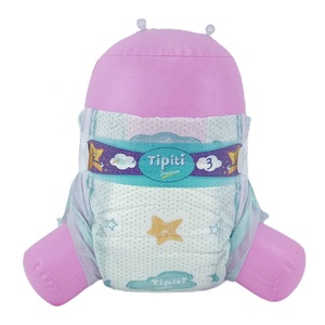 Fabrication chinoise, prix bas, couches pour bébés jetables respirantes en <span class=keywords><strong>coton</strong></span>, avec protection anti-fuites 3D et tailles S-XXL - Product Image 2