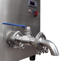 Machine de pasteurisation à liquide compacte pour œufs, yaourt, bière, jus de fruits, crème glacée et lait, 13L 15L, avec fonction flash
