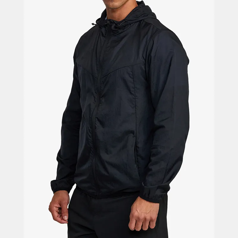 Vente en gros en polyester, veste d'hiver à manches longues tissée softshell chaude pour hommes