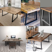 Pieds de meuble modernes pour banc, personnalisables, en tôle pliée, métal noir, pour canapé, table d'appoint, salle à manger, salon, chambre à coucher, pour le bricolage