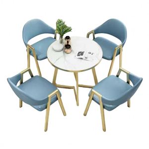 Bàn ăn sang trọng thiết lập hoàn chỉnh <span class=keywords><strong>4</strong></span> chỗ ngồi bàn ăn và ghế - Product Image 5