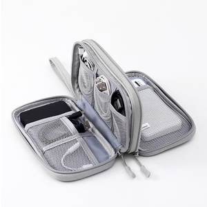 Sac de rangement pour câbles de données numériques, banque de charge pour téléphone portable, clé USB, sac de rangement étanche, organisateur de disque dur pour écouteurs - Product Image 2