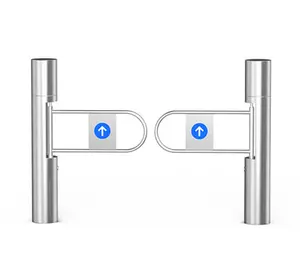 Malaysia Pedestrian Gate Swing Barrier Face Recognition Mechanism Turnstile Motor