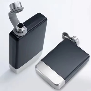 Gourde à whisky portable en acier inoxydable de 9 oz, bouteille de poche pour le camping, cadeau, OEM, ODM, vente en gros - Product Image 4