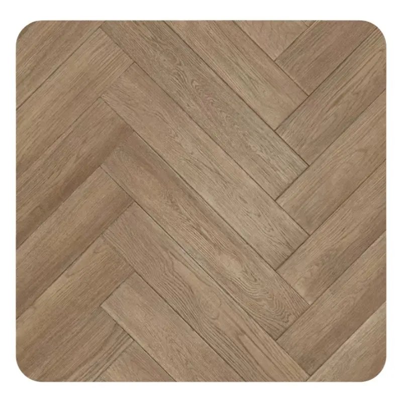 Professional Factory Herringbone Parquet Oak Hard Solid Wood Flooring Wear-Resistant Surface Composite wood floor