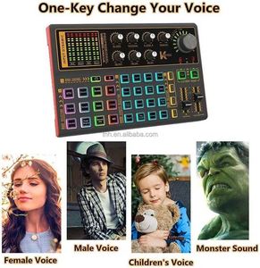 TNH mikrofon fungsi langsung Usb eksternal, Set <span class=keywords><strong>Audio</strong></span> kartu suara SC- K300, antarmuka eksternal untuk komputer ponsel pintar - Product Image 4