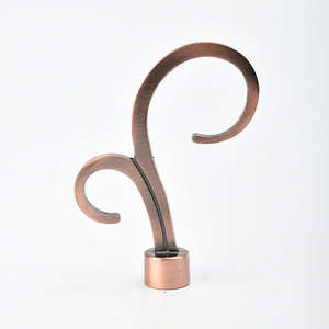 Accessoires de poteau de <span class=keywords><strong>rideau</strong></span> en métal moderne personnalisé de haute qualité <span class=keywords><strong>tringle</strong></span> à <span class=keywords><strong>rideau</strong></span> en fer et piste pour la décoration intérieure moderne - Product Image 5