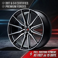 Jantes forgées sur mesure HF-3 VeroX Deep Concave 18-22 pouces, alliage sport bicolore 5x112 5x120 pour BMW Mercedes Audi Apex HR-E BBSs