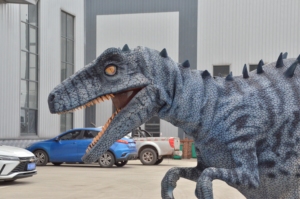 Modèle de dinosaure réaliste pour adultes, T-REX, costume de dinosaure électrique marchant, modèle animatronique électronique, Pixar <span class=keywords><strong>Dinoco</strong></span> - Product Image 6