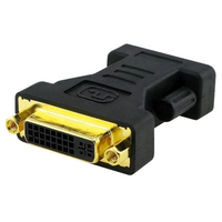 Adaptador de convertidor de video Xput macho VGA a hembra DVI I DVI 24 + 5 puertos