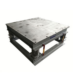 Plateforme vibrante électrique en acier au carbone Dahan avec 2 moteurs 110V-500V pour moules à béton, carreaux et pavés - Product Image 2