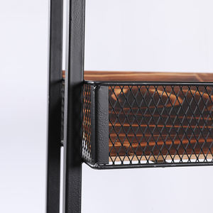 मल्टी-फंक्शनल 3-मंजिला धातु रोलिंग स्टोरेज कार्ट रसोई भंडारण गाड़ी - Product Image 5