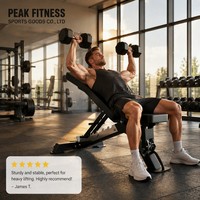 Banc de musculation réglable, banc de gym, équipement de gym commercial GC-5024-1