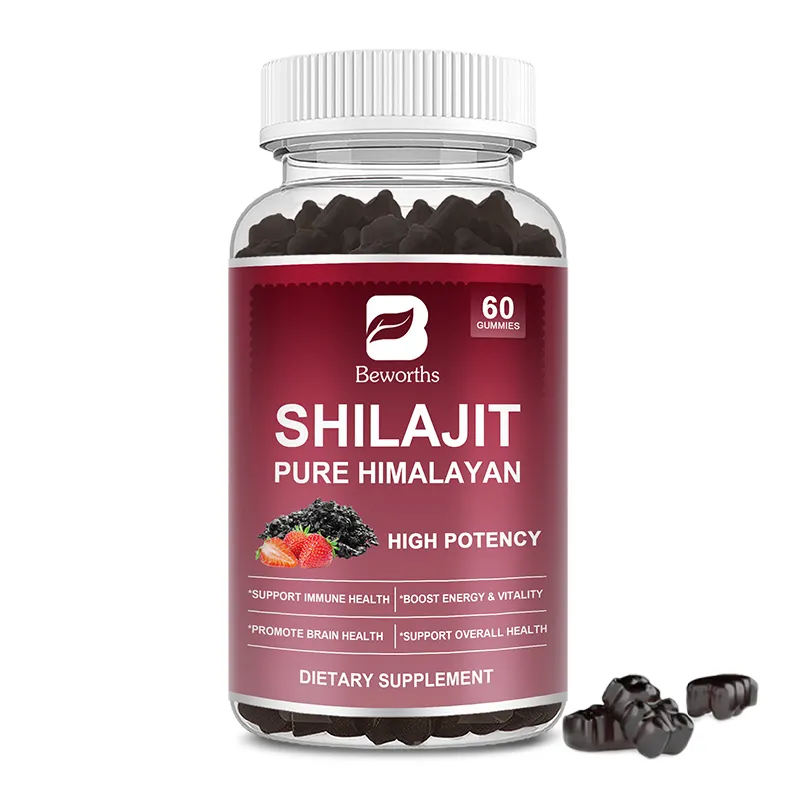 Organic Himalayan Shilajit Extract Resin Shilajit Gummies for Immune Boost