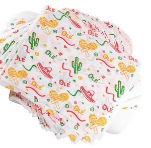 Printed Food Safe Grade Burger <b>Paper</b> <b>Sheets</b> Greaseproof 2026 <b>Paper</b> Sandwich Wrapping Wholesale - Product Image 5