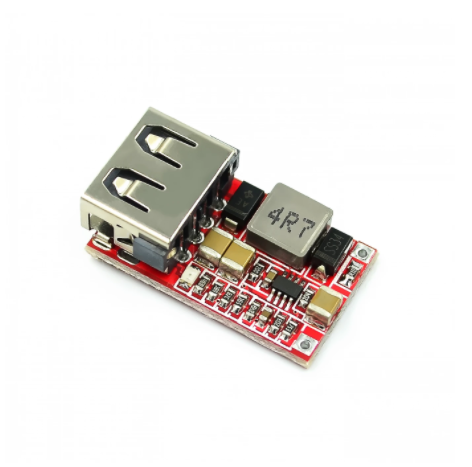 DC 6-24V 12V/24v to 5V USB Output Charger Step Down Power Module Mini DC-DC Step up Boost Module Power Adjustable Buck Converter