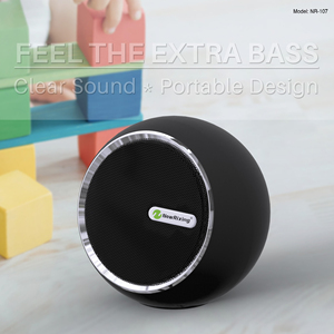 Altavoz Bluetooth NR-107 con Bajos Extra, Amplificador Incorporado, Reproductor de Música Portátil, Altavoz Inteligente con <span class=keywords><strong>Alexa</strong></span>, Mini Caja de Sonido Bluetooth - Product Image 3